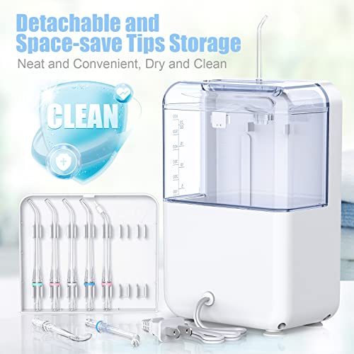 Water Flosser for Braces Teeth Cleaning, 3 Flossing Modes & 10 Settings, 600M...