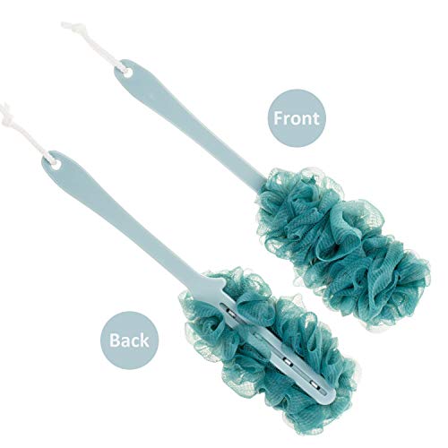 Arswin Back Scrubber for Shower,Loofah Long Handle Bath Body Brush,Soft Nylon...
