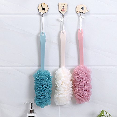 Arswin Back Scrubber for Shower,Loofah Long Handle Bath Body Brush,Soft Nylon...