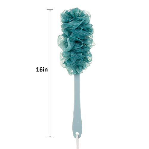 Arswin Back Scrubber for Shower,Loofah Long Handle Bath Body Brush,Soft Nylon...