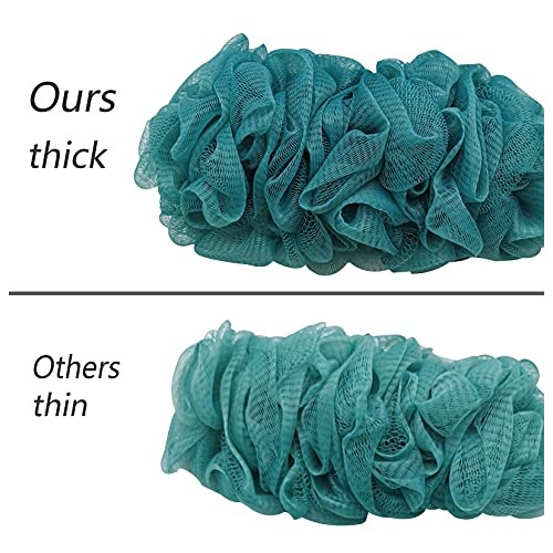 Arswin Back Scrubber for Shower,Loofah Long Handle Bath Body Brush,Soft Nylon...