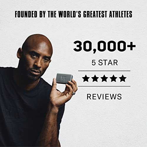 Art of Sport Men’s Bar Soap, Charcoal Activated Hand, Face and Body Soap, Fre...