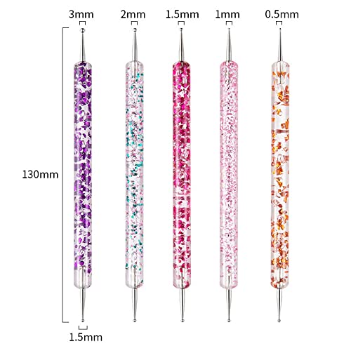 Artdone 31pcs Nail Art Brushes,Nail Art Tool Set,Nail Dotting Tools,Nail Dust...