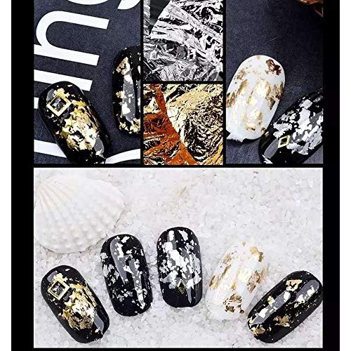 Artdone 5 boxes 11440 pcs Nails Rhinestones Nail Gems Nail Diamonds and 60 Po...