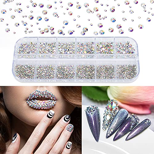 Artdone Nail Art Decoration Kit,Crystal Nail Rhinestones,48 Sheets Nail Stick...