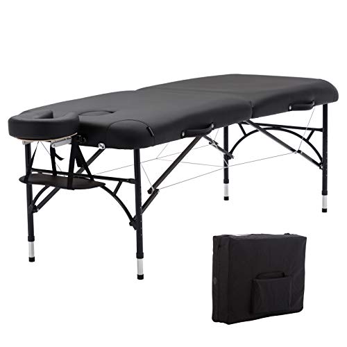 Artechworks 30" Width Portable Lightweight Massage Table Facial Solon Spa Tat...