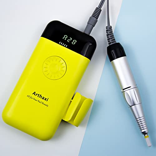 Rechargeable Electric Nail Drill for Acrylic Nails Professional in Salon, Art...