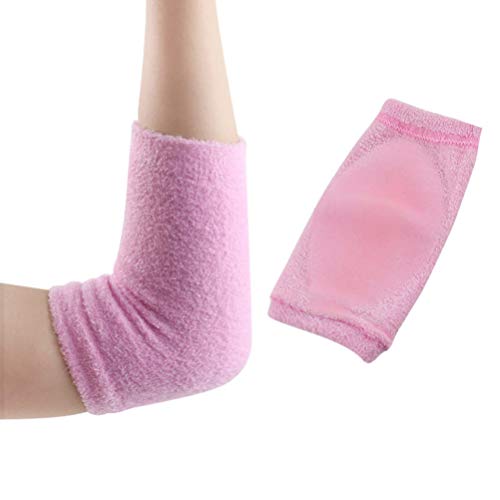 ARTIBETTER 2 Pairs of Elbow Moisturizing Sleeve Elbow Gel Cover Elbow Protect...