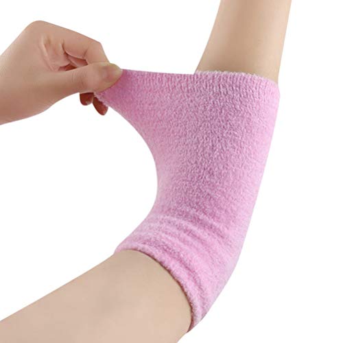 ARTIBETTER 2 Pairs of Elbow Moisturizing Sleeve Elbow Gel Cover Elbow Protect...
