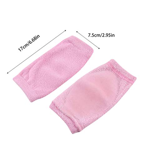 ARTIBETTER 2 Pairs of Elbow Moisturizing Sleeve Elbow Gel Cover Elbow Protect...