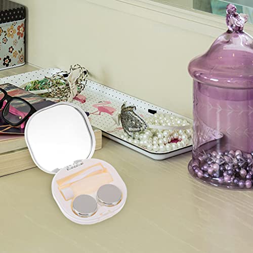 ARTIBETTER 2 Sets Contact Lense Storage Case with Remover Stick Tweezers Scoo...