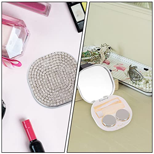 ARTIBETTER 2 Sets Contact Lense Storage Case with Remover Stick Tweezers Scoo...