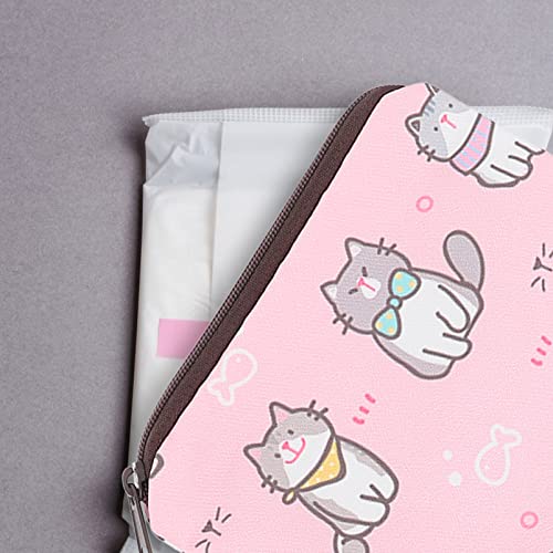ARTIBETTER 2Pcs Sanitary Napkin Storage Bag Pouch Period Bags Coin Purse Cosm...