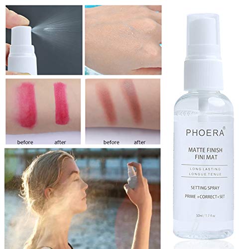 ARTIFUN Makeup Setting Spray Matt Bottle Moisturizing Oil-control Long Lastin...