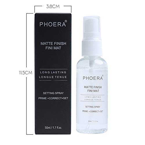 ARTIFUN Makeup Setting Spray Matt Bottle Moisturizing Oil-control Long Lastin...