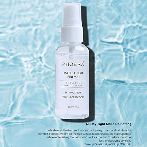 ARTIFUN Makeup Setting Spray Matt Bottle Moisturizing Oil-control Long Lastin...