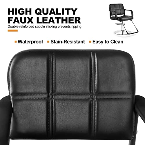 Artist Hand Hydraulic Barber Chair Salon Chair for Hair Stylist Tattoo Chair ...