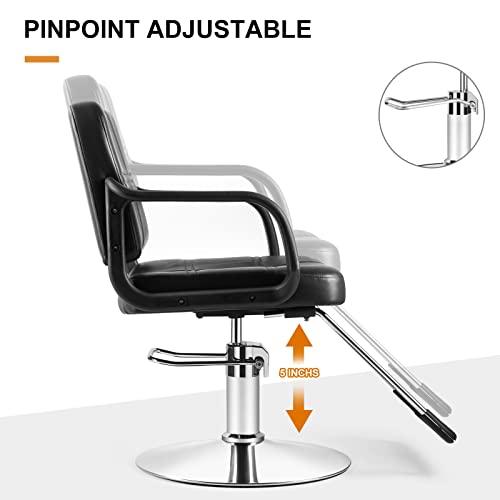 Artist Hand Hydraulic Barber Chair Salon Chair for Hair Stylist Tattoo Chair ...