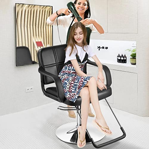 Artist Hand Hydraulic Barber Chair Salon Chair for Hair Stylist Tattoo Chair ...