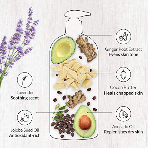 artnaturals Cocoa Butter Natural Body Lotion - Lavender-Scented SPA SERENITY ...