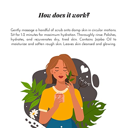 artnaturals Himalayan Body Scrub and Face Scrub - (20 Oz) - Deep Cellulite Cl...