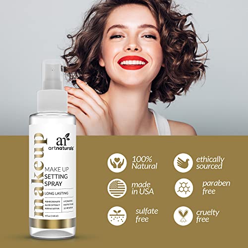 artnaturals Makeup Setting Spray - Long Lasting Face Oil Control - Matte Fini...