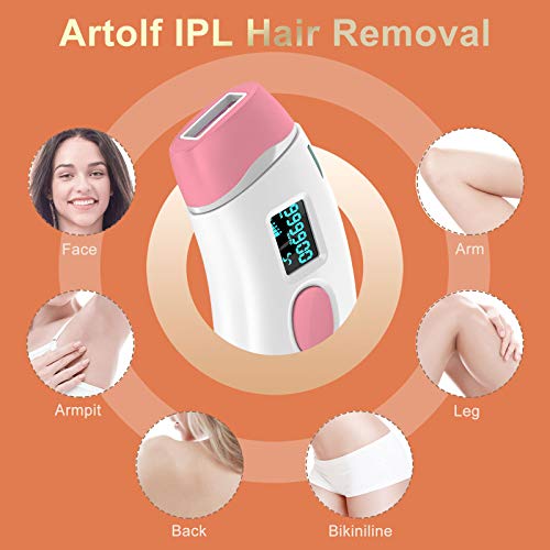 IPL Hair Removal for Women and Men, Permanent Laser Hair Remover device Upgra...