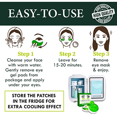 Under Eye Mask for Puffy Eyes, Dark Circles, Eye Bags, Wrinkles, Puffiness wi...