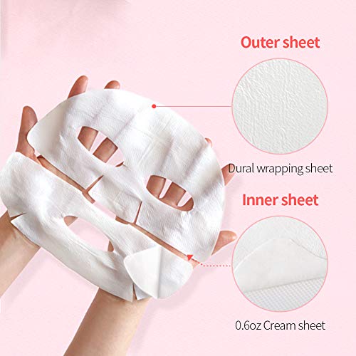 Regenerative Schild Mask, Triple-coated Wrapping High Nutritional Cream Sheet...