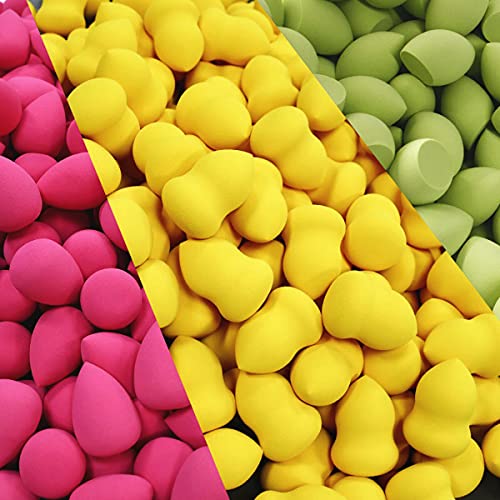 6 Pack Makeup Sponge Blender Set,Multi-colored Multi-shaped Soft Foundation B...