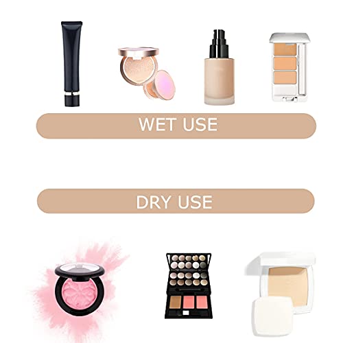 6 Pack Makeup Sponge Blender Set,Multi-colored Multi-shaped Soft Foundation B...