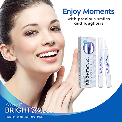 AsaVea Teeth Whitening Pen - Comfortable and Convenient Teeth Whitening at Ho...