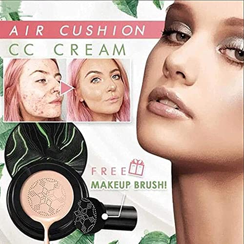 Mushroom Head Air Cushion CC Cream Foundation, Moisturizing BB Cream Nude Lon...