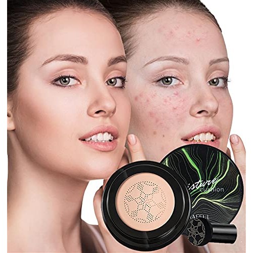 Mushroom Head Air Cushion CC Cream Foundation, Moisturizing BB Cream Nude Lon...