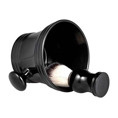 Traditional Beard Shaving Tools Set - Best Mug Bowl Made of ABS and Shaving B...