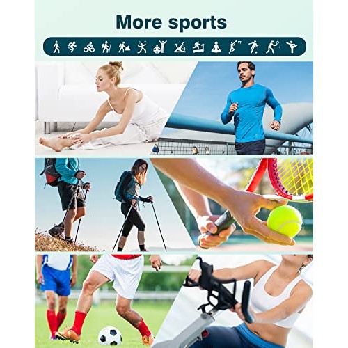 Fitness Tracker IP68 Waterproof, ASIAMENG Fitness Watch with Heart Rate Sleep...