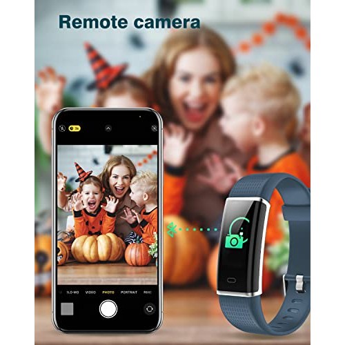 Fitness Tracker IP68 Waterproof, ASIAMENG Fitness Watch with Heart Rate Sleep...