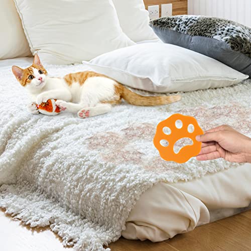 4 PCS Pet Hair Remover for Your Laundry, Pet Fur Laundry Catcher Hair Remover...