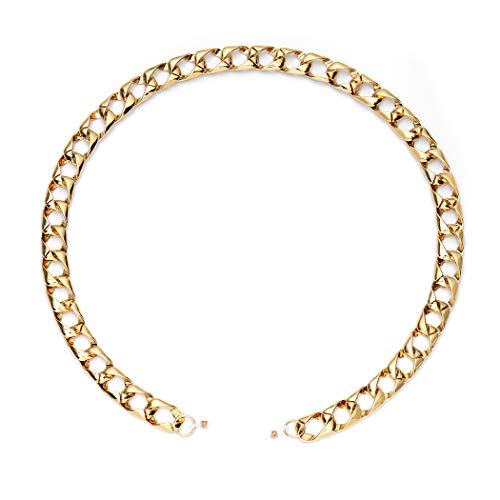 Asooll Gold Eyeglass Chain Metal Sunglass Necklace Holder Strap Fashion Eyewe...