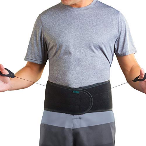 Aspen Lumbar Support Back Brace, Patented Pulley System for Targeted Compress...