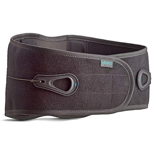 Aspen Lumbar Support Back Brace, Patented Pulley System for Targeted Compress...