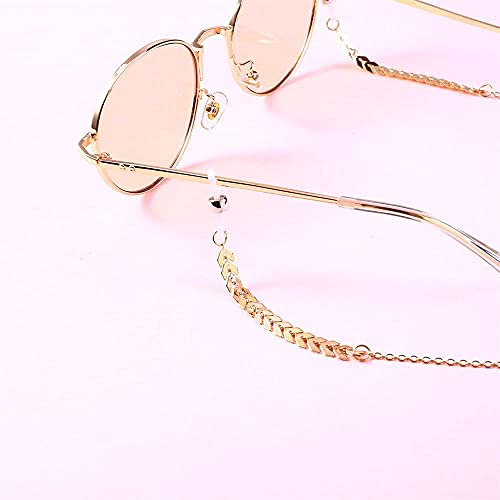 Asphire Bohemian Fish Bone Eyeglass Chain Necklace Women Sunglasses Holder Cords