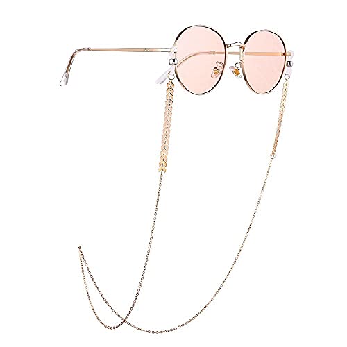 Asphire Bohemian Fish Bone Eyeglass Chain Necklace Women Sunglasses Holder Cords