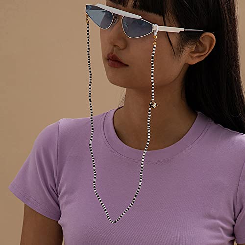 Asphire Boho Beaded Eyeglass Chain Necklace Dainty Seed Beads Sunglasses Hold...