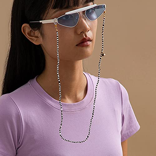 Asphire Boho Beaded Eyeglass Chain Necklace Dainty Seed Beads Sunglasses Hold...
