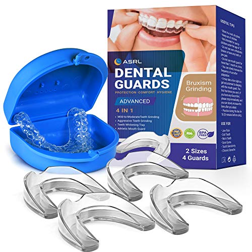 ASRL Mouth Guard for Clenching Teeth at Night, Night Guards for Teeth Grindin...