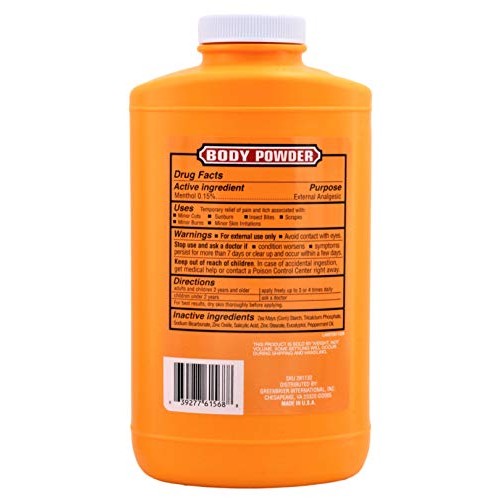 Assured Medicated Body Powder, 6 Ounce Pack of 2