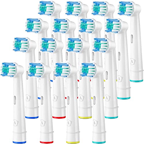 Aster Replacement Toothbrush Heads - 16 Pack, Compatible with Oral-B Braun Pr...