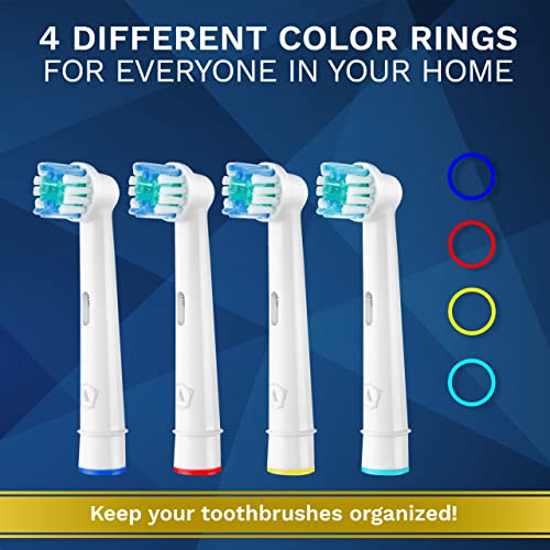 Aster Replacement Toothbrush Heads - 8 Pack, Professional Electric Toothbrush...