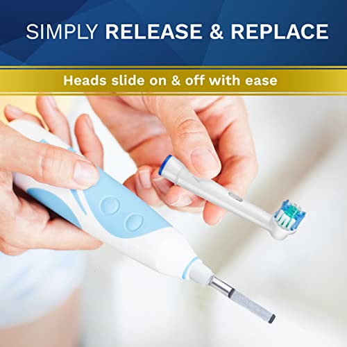 Aster Replacement Toothbrush Heads - 8 Pack, Professional Electric Toothbrush...